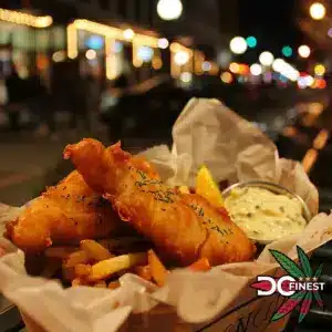 Fish and Chips at the Wharf in Washington DC