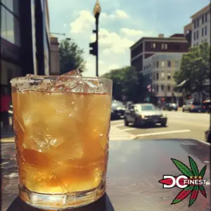 Ice cold drink in Washington DC