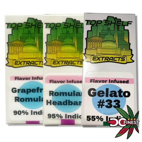 Three Pack Top Shelf Extracts