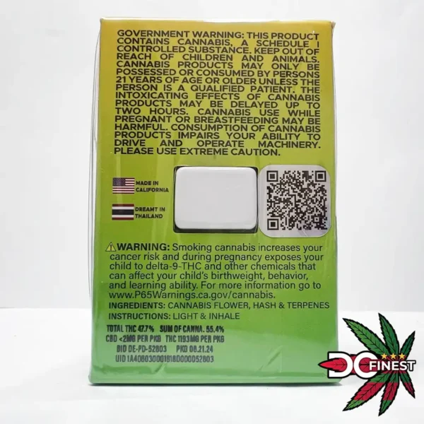 Dee Thai Pops | 5-Pack Hash Infused Joints - Image 7