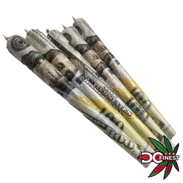 Exotic 100 Dollar Pre-roll Joints at DC Finest